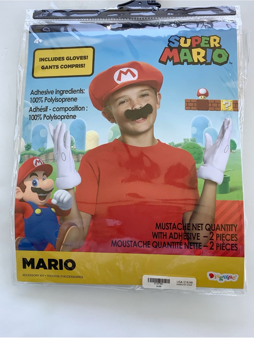Disguise Super Mario Red Hat & Gloves Accessory Kit
